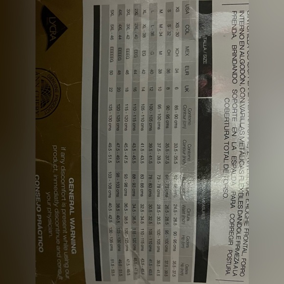 Ann Chery latex waist trainer - Picture 4 of 4